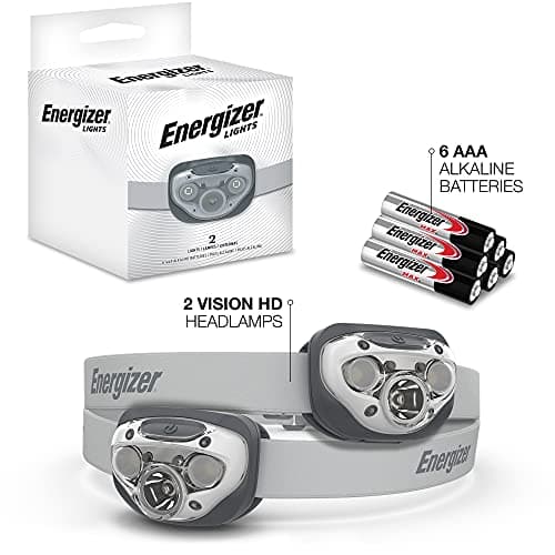 Energizer LED Headlamp PRO (2-Pack), IPX4 Water Resistant Headlamps, High-Performance Head Light for Outdoors, Camping, Running, Storm, Survival LED Light for Emergencies (Batteries Included) 7