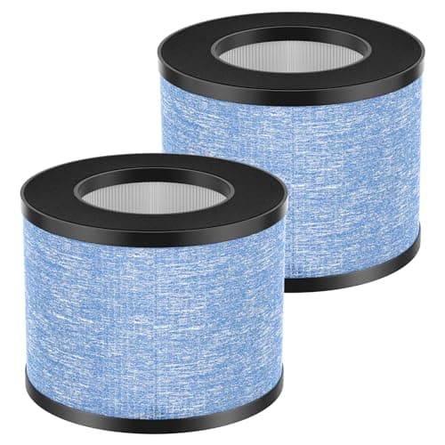 2 Pack C102 HEPA Air Filter MA-01CW Replacement Filter Compatible with Miko Ibuki & Ibuki+ Air Purifi-er, MA-18 and Okaysou AirMic4S Air Purifi-er