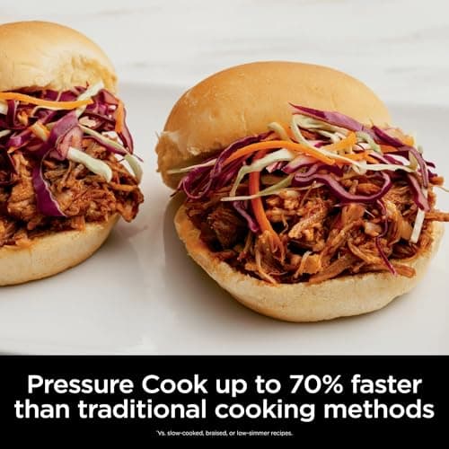 Foodi 10‑in‑1 6.5‑Qt Pro Pressure Cooker & Air Fryer with TenderCrisp Technology, Precise Heating & Family‑Sized Capacity (OS300) 5