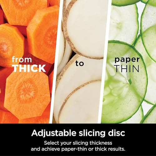 Ninja Food Processor, Professional XL, 1200 Peak-Watts, 4-in-1, Chopping, Slicing/Shredding, Purees, Dough, 12-Cup Processor Bowl, 2 Blades & 2 Discs, Feed Chute/Pusher, Black, NF701 7