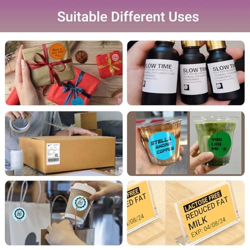 ORGBRO Z1 Shipping Label Printer, 4x6 Thermal Label Printer for Small Business, High Speed Sticker Maker for Commercial Grade Shipping Packages, Used for Amazon, Ebay, Shopify, USPS (USB Only) 6