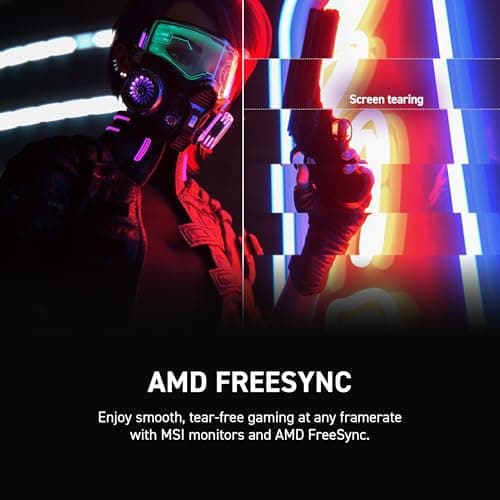 msi G27C3F 27-inch 1920 x 1080 (FHD) Gaming Monitor, 180Hz, Free Sync, HDMI, DisplayPort, VESA Mountable, Tilt, Height Adjustable, Speaker, 1ms, Black 5