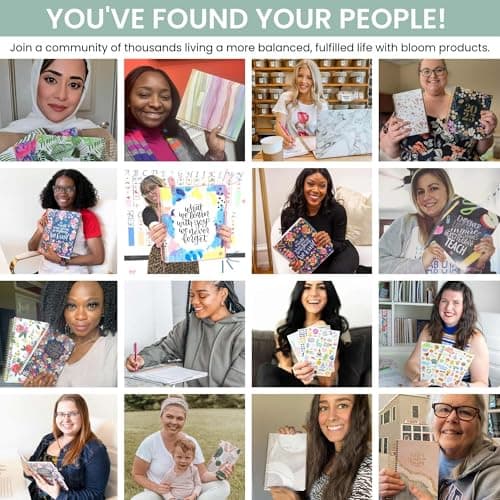 bloom daily planners HARDCOVER 2026 Planner for Women (January to December) - 8.5” x 11” Weekly & Monthly Dated Agenda Organizer Book with Stickers & Tabs - Green Linen 9