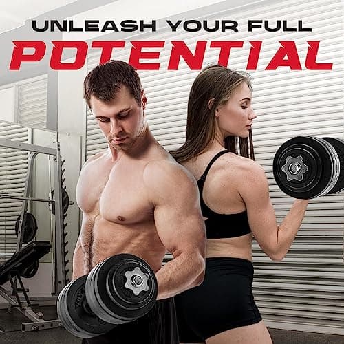 Yes4All Dumbbell Adjustable - 52.5lbs 6