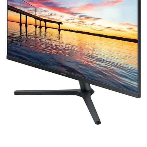 Samsung 32-Inch Flat Computer Monitor, 75Hz, Borderless Display, AMD FreeSync, Game Mode, Advanced Eye Care, HDMI and DisplayPort, LS32B304NWNXGO, 2024 11