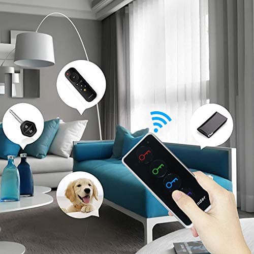 Key Finder with 100dB Loud Sound & 4 Receivers - Remote Finder Locator for Keys, Wallet, TV Remote, Pets, 131ft Range, No Phone or App Needed, Waterproof Anti-Loss Tracking Device 6