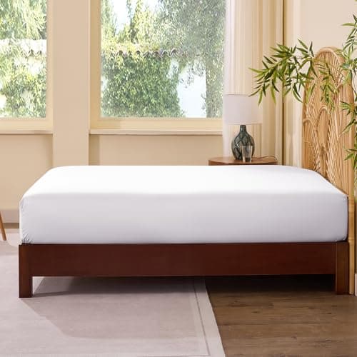 FreshCulture Fitted Sheet, Cooling Sheets Queen Size, Viscose Derived from, Durable, Ultra Soft and Breathable 6