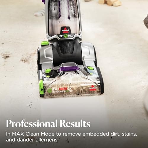 BISSELL ProHeat 2X Revolution Pet Pro Plus, 3588F, Upright Deep Cleaner, 30-minute Dry Time, Dual Dirt Lifter Powerbrush, Hose & Tool Attachment, Pet Upholstery and Tough Stain Tool Included 5