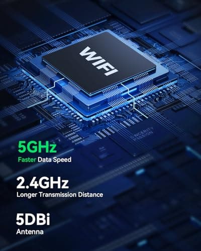 Ctronics [10X Hybrid Zoom] Dual-Lens 4K 8MP Security Camera Outdoor, Auto Tracking & Zoom, 2.4/5GHz WiFi, AI Human/Vehicle/Animal Detection, 256GB TF/Cloud/FTP/NAS Storage, Color Night Vision 7