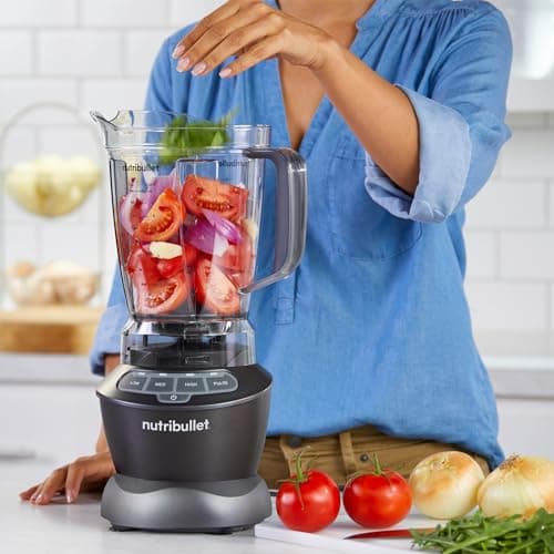 nutribullet Full-Size Blender Combo 1200W – NBF50500 - Dark Gray 9