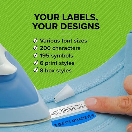 DYMO Label Maker Machine with Tape - 100H LetraTag Handheld, Comes with 3 LT label tapes. Great for Home & Office Organization 5