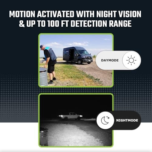 TACTACAM Defend 4G Cellular Security Camera with Live View, 4K Photo, 1080p Video, No Wi-Fi Needed, Night Vision, Battery Powered, Remote Property and Outdoor Monitoring 5