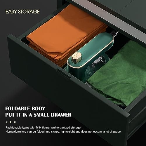 Handheld Mini Garment Steamer, Foldable Steamer Iron for Clothes, 356℉ High Temperature Ironing, Both Dry & Wet Ironing, for Home Travel & Business 7