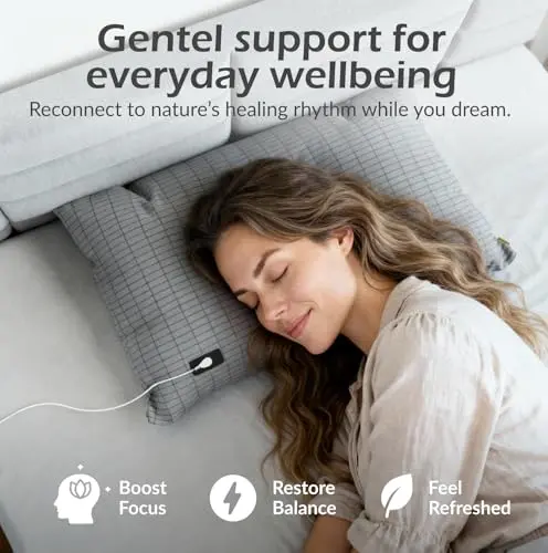 The Grounding Co. Terra Grounding Pillow Case – King Size 20x37in– Premium Fabric Blend – Organic Egyptian Cotton & Silver-Infused Threads – Pillow Cover for Sleep & Recovery 8