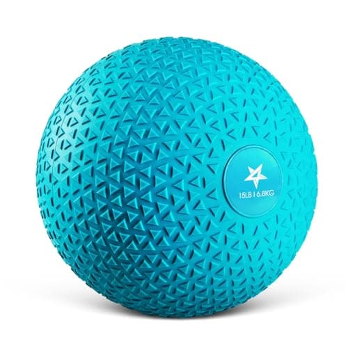 Yes4All Slam Balls, 10-40lb Weighted Ball Weight, Durable PVC Sand Filled Workout Dynamic Slam Ball for Core Strengthen