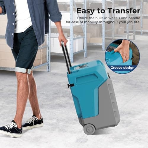 ALORAIR LGR Commercial Dehumidifier with Pump & Drain Hose, Portable Industrial Dehumidifiers with Wheels for Water Damage Restore, Basement, Garage, 5 Years Warranty 7