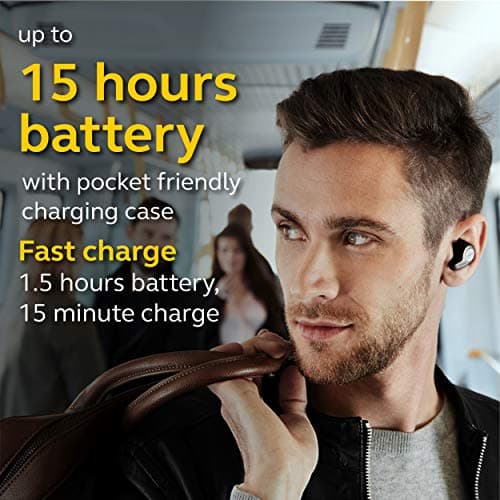 Jabra Elite 65t Alexa Enabled True Wireless Earbuds Charging Case – Titanium Black 2