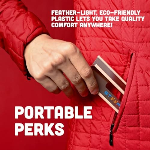 Steepy Portable Laptop Stand for Desk – Adjustable Height, & Portable Laptop Holder – Ergonomic Computer Stand for Cooling & Comfort – Slip-Proof, Sturdy Design – Universal Fit for 13-17 Inch Devices 6