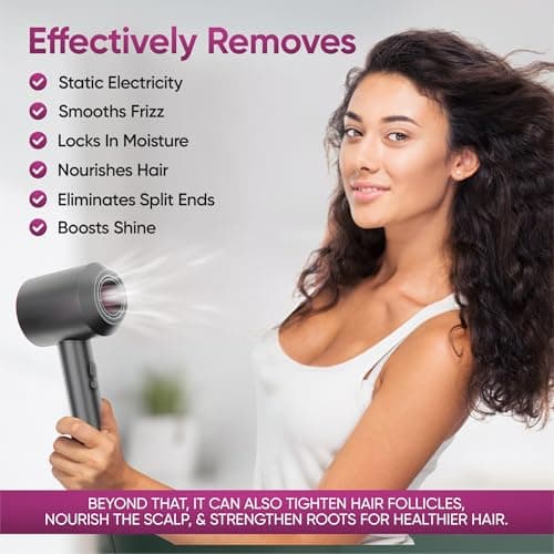 Dysonin Super Hair Dryer with Powerful Digital Motor for Fast Drying 6