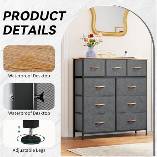 YITAHOME Dresser for Bedroom with Drawers 5