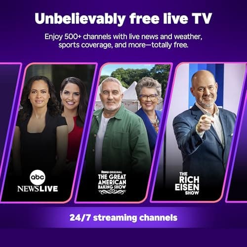 Roku Smart TV – 40-Inch Select Series, 1080p Full HD TV – RokuTV with Voice Remote – Flat Screen LED Television with Wi-Fi for Streaming Live Local News, Sports, Family Entertainment 5