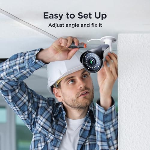 TIGERSECU 1080P Long Range Bullet Security Camera for DVR, Weatheproof for Indoor/Outdoor Use, Hybrid 4-in-1 OSD Switch for TVI/CVI/AHD/CVBS DVRs (Power Supply and Coaxial Cable Sold Separately) 5