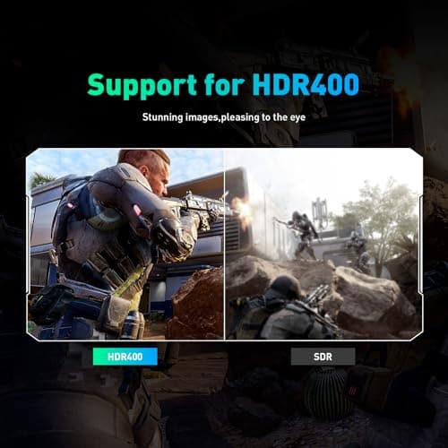 TITAN ARMY 32 Inch 240Hz 1440P Gaming Monitor Curved, 2K QHD 2560 x 1440 1ms, Adaptive Sync, 1500R Frameless VA, 124% sRGB, HDMI 2.1, DisplayPort 1.4, HDR400, Low Blue Light, VESA 75 * 75, C32C1S 7