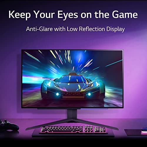 LG 27" Ultragear™ OLED QHD Gaming Monitor with 240Hz .03ms GtG & nVIDIA® G-SYNC® Compatible 6