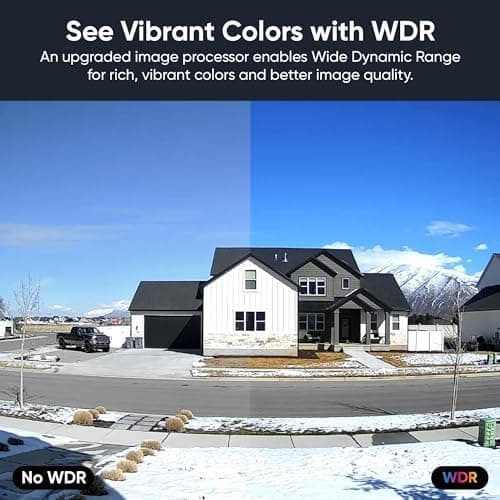 WYZE Cam v4 (Latest Model), 2.5K AI Security Camera, Indoor/Outdoor Cameras for Home Security, Baby Monitor & Pet Camera, Vibrant Color Night Vision, No Subscription Required, Free Expert Help 12