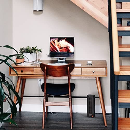 Sharper Image CERAMIC 3 Personal Tower Space Heater with 2 Heat Settings, Tip-Over Protection, Cool Touch Case, Touch Controls 2