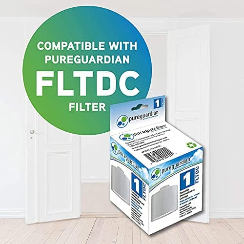 PureGuardian Top Fill Warm and Cool Mist Ultrasonic Humidifier, 560 Sq. Ft., 2 Gallon Tank, 100 Hour Runtime on Low, Filter-Free with Essential Oil Tray, 3 Speeds, Silver Clean Treatment, H5225WCA 8