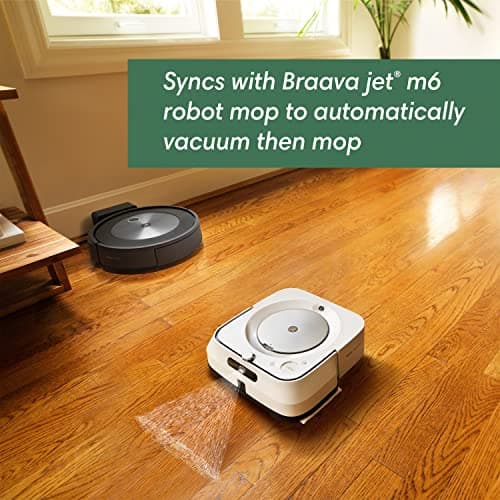 iRobot Roomba j7 (7150) Wi-Fi Connected Robot Vacuum - Identifies and avoids Obstacles Like pet Waste & Cords, Smart Mapping, Works with Alexa, Ideal for Pet Hair, Carpets, Hard Floors, Roomba J7 8