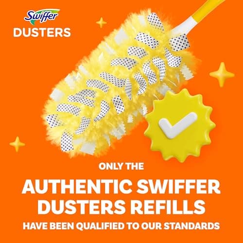 Swiffer Dusters Heavy Duty Multi-Surface Duster Refills for Cleaning, Unscented, 11 Count 11