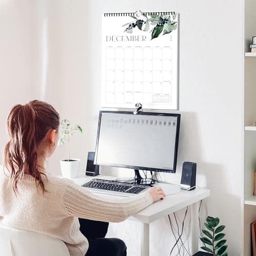 Aesthetic 2025 Wall Calendar - Runs from June 2024 Until December 2025 - The Perfect 2024-2025 Modern Greenery Calendar Planner for Easy Organizing 6