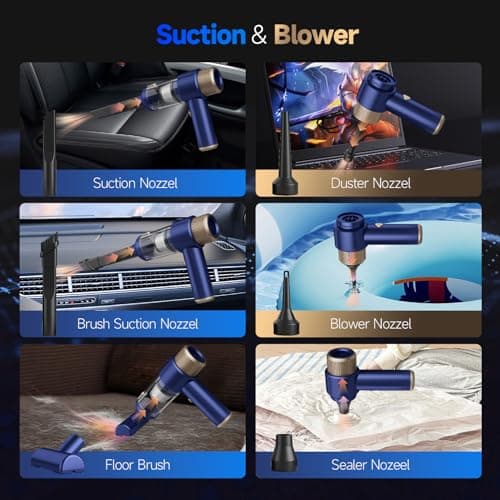 Vizeusvac Car Vacuum Cleaner 5