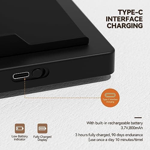 Coffee Scale with Timer, 0.1g High Precision Kitchen Scale, Drip Espresso Scale with Auto Tare, Touch Sensor and Silicone Cover - 4.4 lbs/2 kg 7