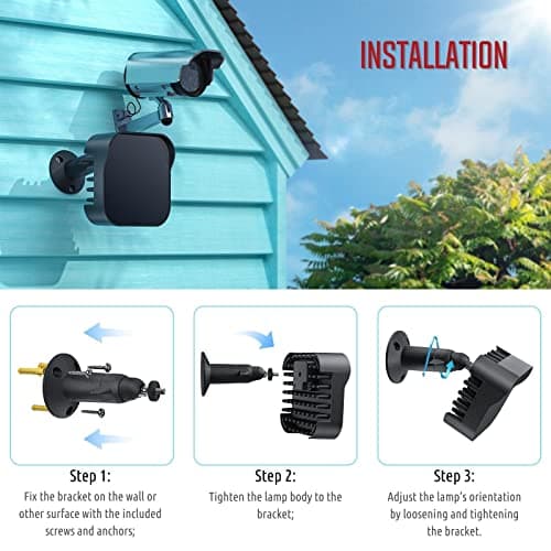 Tendelux DI20B IR Illuminator | Long Range Infrared Flood Light for Security Camera (Black, w/Power Adapter) 5