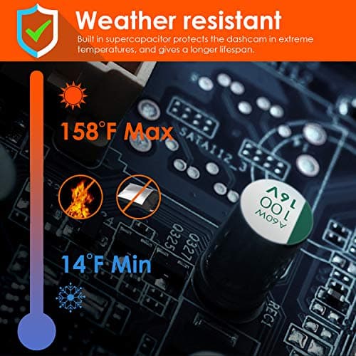 【Bundle: Vantrue N4 Three Channel Dash Cam + Type C USB Port Hardwire Kit】 Vantrue N4 3 Channel 4K Dash Cam, 4K+1080P Front and Rear, 1440P+1440P Front and Inside,Three Way Car Camera 8