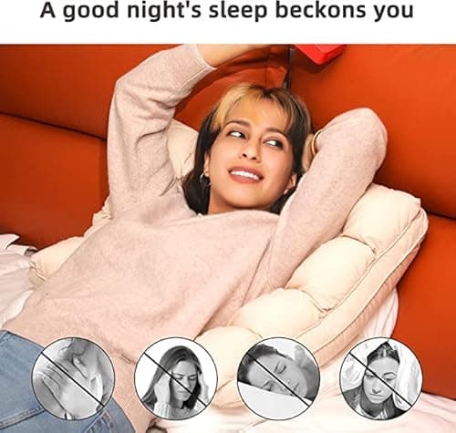 YOUR MOON Pillows Standard Size Set of 2, Soft Support Standard Pillow 2 Pack for Bed, Fluffy Down Alternative Pillow, Luxury Hotel Gel Pillows for Side Sleeping (Gray) 7