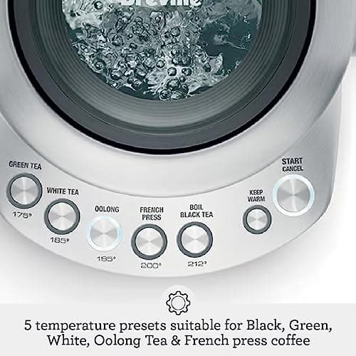 Breville BKE820XL IQ Kettle Water Heater, 7 Cup, Brushed Stainless Steel 5