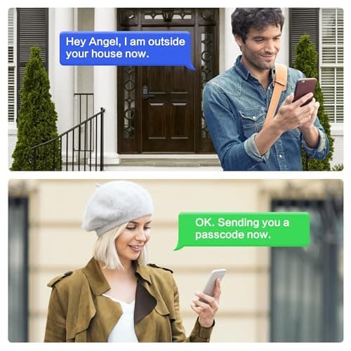 Fingerprint Smart Door Lock with Handle & Keypad – Bluetooth Keyless Entry for Front Door, Home, Kids, Guests, Airbnb & Rental, App + Code Access, Compatible with Alexa & Google, Easy DIY Install 7