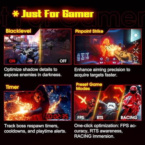 SANSUI 34 Inch 240Hz Ultrawide Curved Gaming Monitor UWQHD 3440×1440, 21:9 2K Curved Monitor 1500R,HDR400,Fast VA, PIP/PBP,AI Crosshair,AIPQ(Visual Enhance),MPRT 1ms,HDMI2.1*2,DP1.4*2(DP Cable Incl.) 6