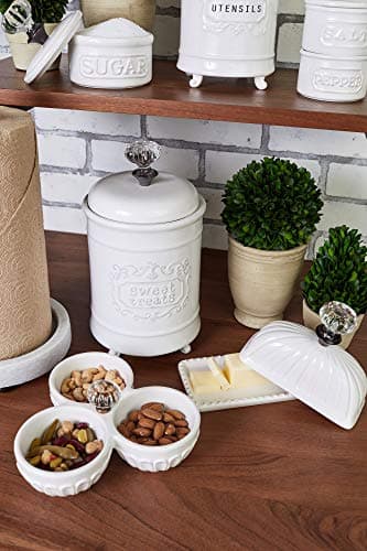 Mud Pie Door Knob Butter Dish 2