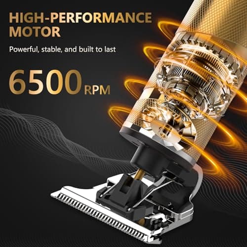 Ufree Hair Trimmer & Beard Trimmer for Men Professional, Electric Razor Shavers for Men, T Blade Precision Edgers Liners, Barber Clippers for Hair Cutting Mustache Facial, Mens Gifts 7