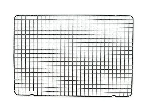 Nordic Ware 43343 Oven Safe Nonstick Baking & Cooling Grid (1/2 Sheet), One Size, Steel