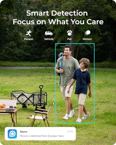 REOLINK 4K Cellular Security Camera Outdoor, 3G/4G LTE, Removable Battery, Wireless Solar Camera with Accurate Alarms & Instant, Local & Cloud Storage, Remote Access, Go Ultra+Solar Panel 5