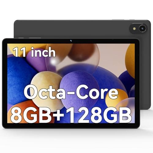ApoloSign Tablet 11 inch, Octa-core Android 14 Tablet, 8GB RAM 128GB Storage(Expand to 1TB), Support Widevine L1, 11 inch Incell Large Screen, 7000mAh Battery, Dual Stereo Speakers, 5G WiFi, BT 5.0