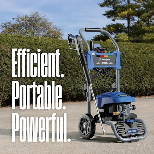 Westinghouse WPX2300e Electric Pressure Washer, 2300 Max PSI and 1.76 Max GPM, Induction Motor, Onboard Soap Tank, Spray Gun and Wand, 5 Nozzle Set, for Cars/Fences/Driveways/Homes/Patios/Furniture 7