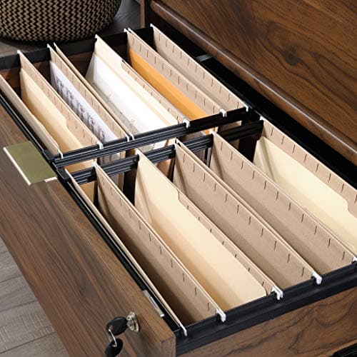 Sauder Clifford Place Lateral File, Grand Walnut finish 8