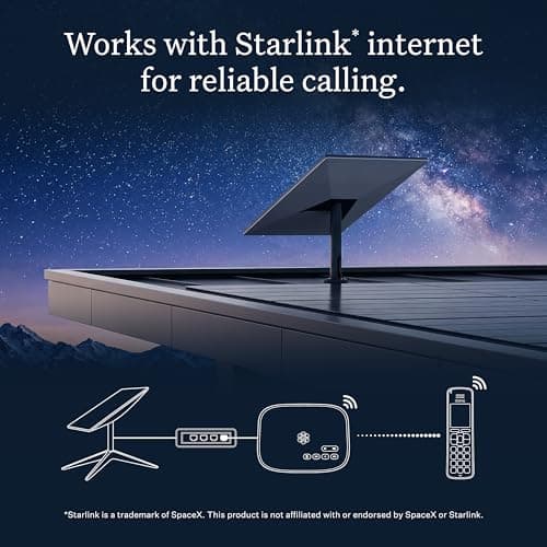 Ooma Telo Air and Handset. Free Internet Home Phone Service Wi-Fi Connectivity. Affordable landline Replacement. Unlimited Nationwide Calling. Mobile app. Low International Rates. Blocks robocalls. 6